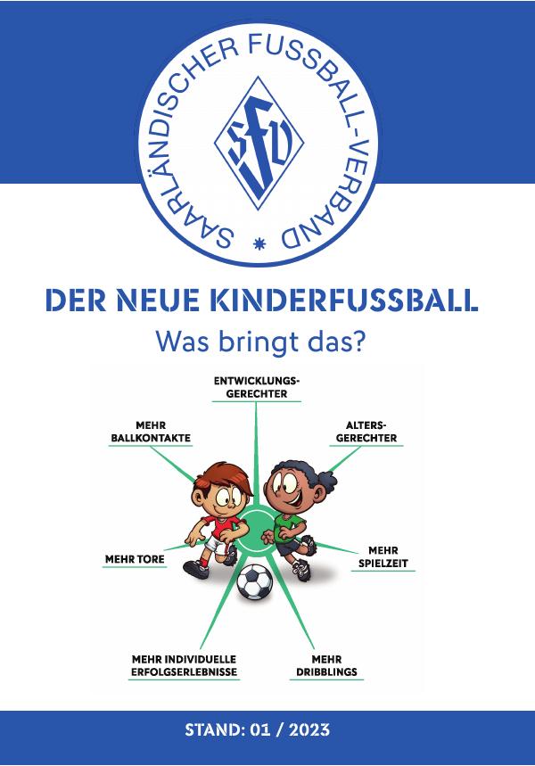 Titelblatt: Der neue Kinderfußball – Was bringt das?